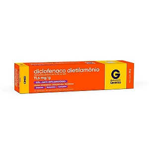 Diclofenaco Dietilamônio Gel Cimed 60g