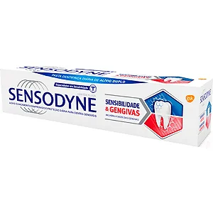 Creme Dental Sensodyne Sensibilidade e Gengivas Whitening 100g
