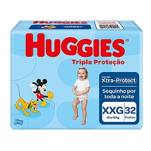 Fralda Huggies Mega XXG com 26 Unid.