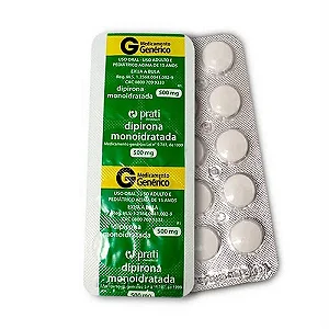 Dipirona Sódica 500mg com 10 Comprimidos