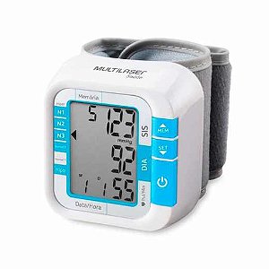Monitor de Pressão Arterial Multilaser de Pulso HC204