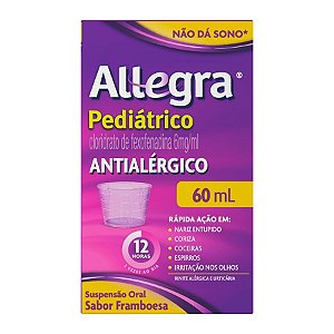 Allegra Pediátrico 6mg/ml com 60ml