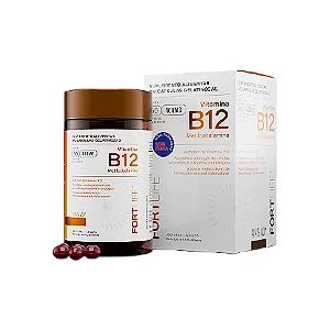 Fort Life vitamina B12 com 60 cápsulas