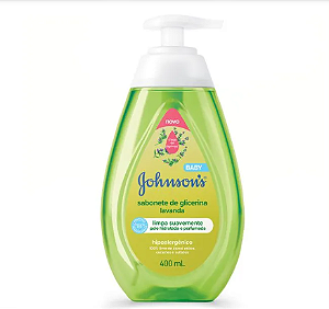 Sabonete Líquido Johnson's Lavanda 400ml