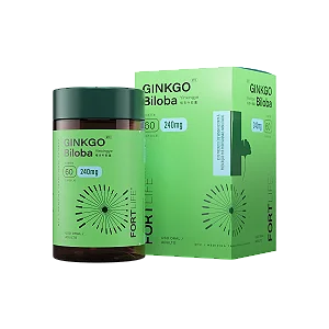 Fort Life ginkgo biloba 240 mg com 60 cápsulas