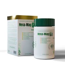Fort Life Hexa-Mag 6x 500 mg com 60 cápsulas