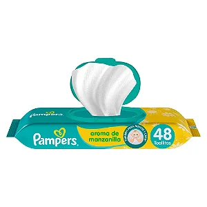Lenços Pampers Aloe Vera 48 un