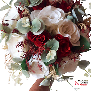 Buquê para Noivas em Flores Desidratadas A - Locação