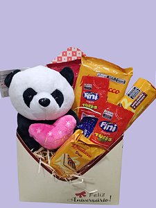 Caixa Envelope Feliz Aniversario Presente