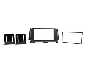 Moldura 7 Kicks (2017/2025) / Versa (2021/...) Preto