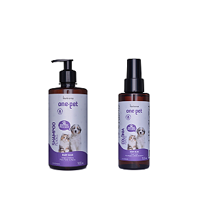 Kit Pet Feliz Filhote - Shampoo e Colônia