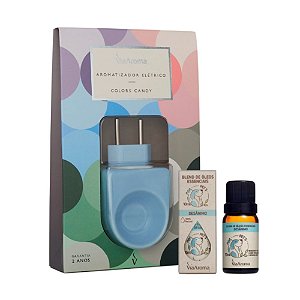 Kit Óleo Essencial Blend Pets Desânimo +Aromatizador Azul - Via Aroma