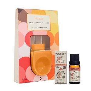 Kit Óleo Essencial Blend Pets Hiperatividade +Aromatizador Laranja- Via Aroma
