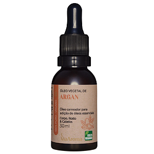 Óleo Vegetal de Argan Via Aroma - 30 ml