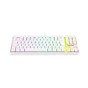 Teclado Gamer Kumara Redragon Mecanico Branco K552W - RGB