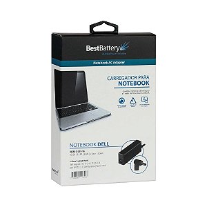 Carregador Notebook Dell 19.5V 3.34A 3.0mm 65w BB20-DE19-T6