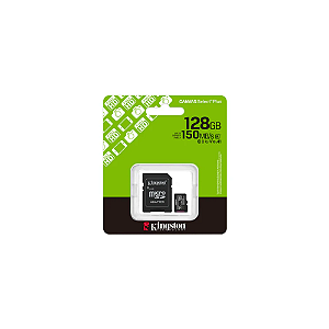 Cartão de Memória Micro SD 128gb Canvas Select Plus Kingston