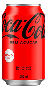 Refrigerante Coca-Cola 350ml Zero