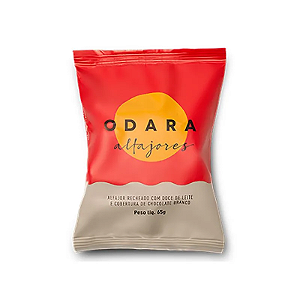 Alfajor Chocolate Branco Odara 65g