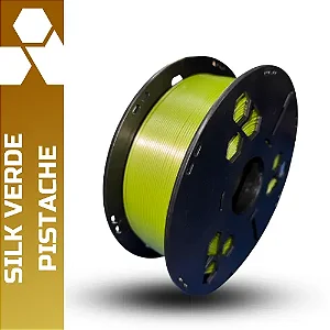 Filamento Triade 3D PLA Silk Verde Pistache 1kg