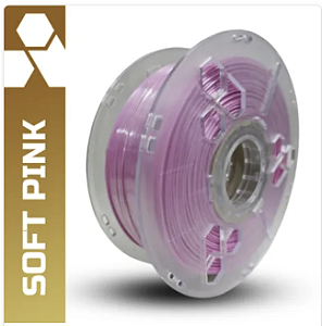Filamento Triade 3D PLA Silk Soft Pink 1kg