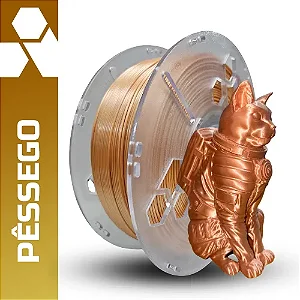 Filamento Triade 3D PLA Silk Pessego 1kg