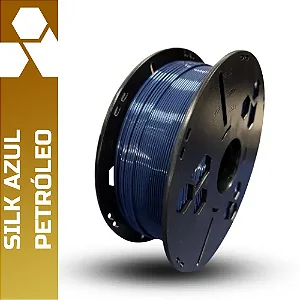 Filamento Triade 3D PLA Silk Azul Petroleo 1kg