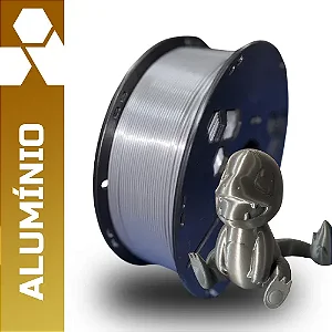 Filamento Triade 3D PLA Silk Aluminio 1kg