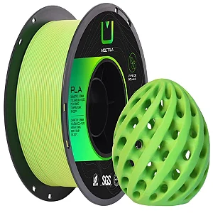 Filamento Multfila PLA Matte Verde/Amarelo 1kg