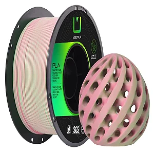 Filamento Multfila PLA Matte Rosa/verde 1kg