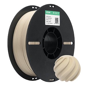 Filamento Esun PLA Basic Branco Osso 1kg