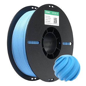 Filamento Esun PLA Basic Azul Claro 1kg