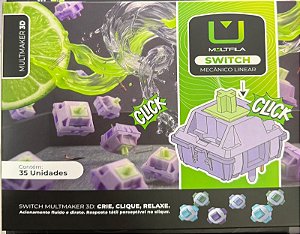 SWITCH MECANICO LINEAR MULTFILA CX C/ 35 PECAS