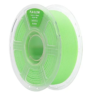 Filamento Elegoo PLA Glow Verde (Acende no Escuro) 1kg