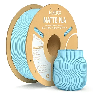 Filamento Elegoo PLA Matte Azul Claro 1kg