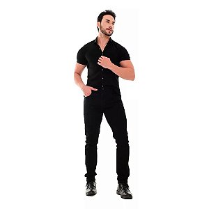 Calça Jeans Estilo Único Com Elastano Masculina 985