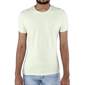 Camiseta Ogochi Essencial Slim Masculina Verde Água
