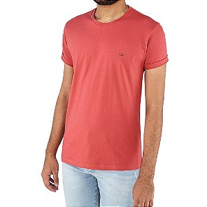 Camiseta Ogochi Essencial Slim Masculina Vermelha
