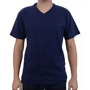 Camiseta Ogochi Essencial Slim Degote V Masculina