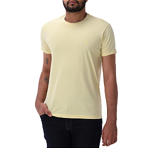 Camiseta Ogochi Essencial Slim Masculina Manteiga
