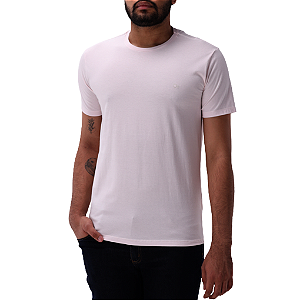 Camiseta Ogochi Essencial Slim Masculina Rosa Claro
