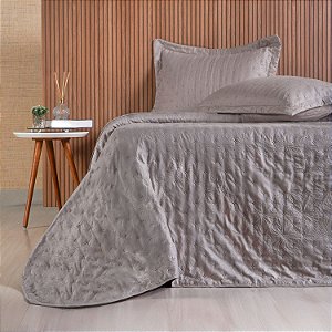 Kit Colcha Sensatti Queen 2,40 x 2,60 Cashmere com 2 Fronhas