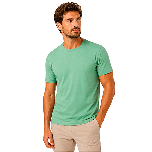 Camiseta Ogochi Essencial Slim Masculina Verde Menta