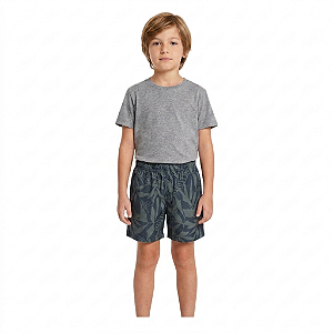 Bermuda Boxer Ogochi Infantil/Juvenil Estampada com Bolso