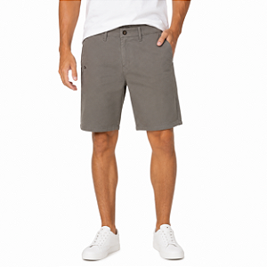 Bermuda Ogochi Masculino Sarja Tradicional Bolso Faca Areia