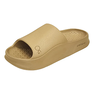 Chinelo Slide Ogochi Slipper em EVA Areia Bege Masculino