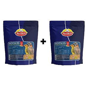 2 Unidades Tico-Tico e Canário Da Terra 500g - Biotron