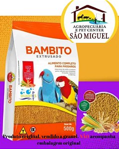 Bambito Extrusado 2KG A granel Ração Para Pássaros Biotron