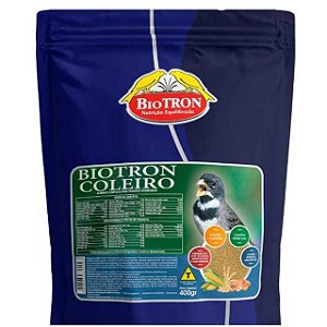 Coleiro 400g Ração Para Pássaros Biotron