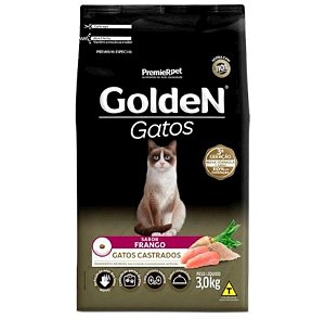 Golden Gatos Castrado Sabor Frango 10.1KG